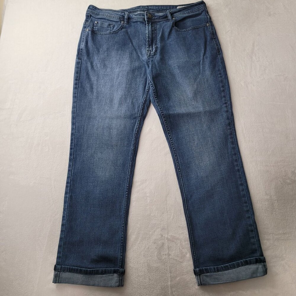 Buffalo David Bitton Jackson-X Straight Stretch Men's Blue Denim Jeans Sz 36X32 - Picture 1 of 12